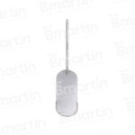 Omni Track non-slotted protected retractor blade BES-191 to BES-205 B Martin abdominal retractor