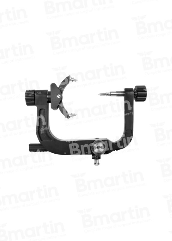 Mayfield skull clamp 3-point fixation BM-HR-104 B Martin neurosurgical head rest