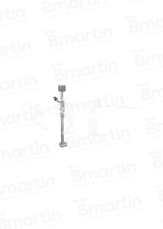Omni Track abdominal retractor standard post BMO-101 B Martin surgical instruments