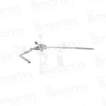 Omni Track abdominal retractor wishbone horizontal bar BMO-102 B Martin